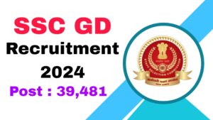 SSC GD Notification 2024